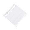 Expandable Shelf Closet Organizer Storage Adjustable Rack Rod White 38-55cm