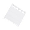 Expandable Shelf Closet Organizer Storage Adjustable Rack Rod White 38-55cm