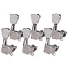 Acoustic Electric Guitar Tuning Pegs Machine Head Tuners Replacement silver