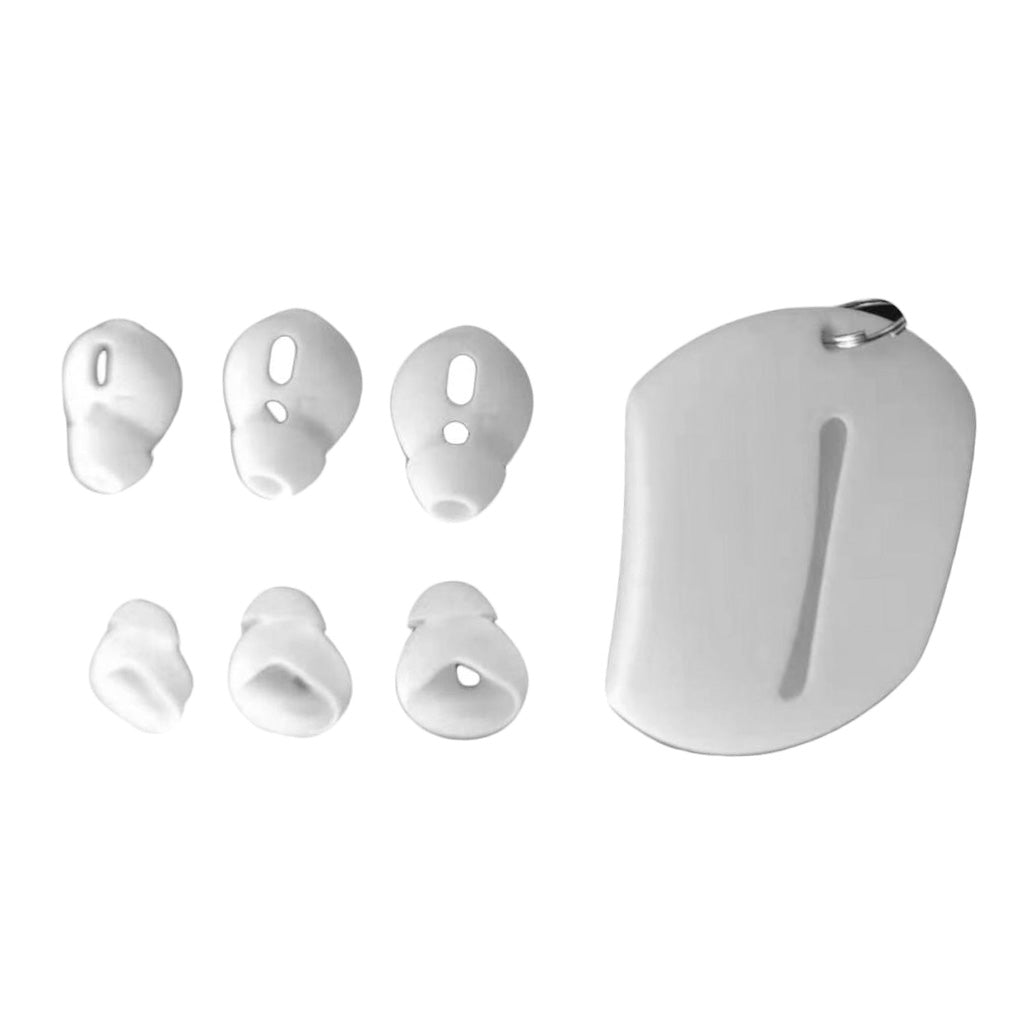 3 Pairs Silicone Earbuds Cover Tips Replacement Ear Buds for Airpods White