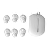 3 Pairs Silicone Earbuds Cover Tips Replacement Ear Buds for Airpods White