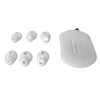 3 Pairs Silicone Earbuds Cover Tips Replacement Ear Buds for Airpods White