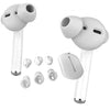 3 Pairs Silicone Earbuds Cover Tips Replacement Ear Buds for Airpods White