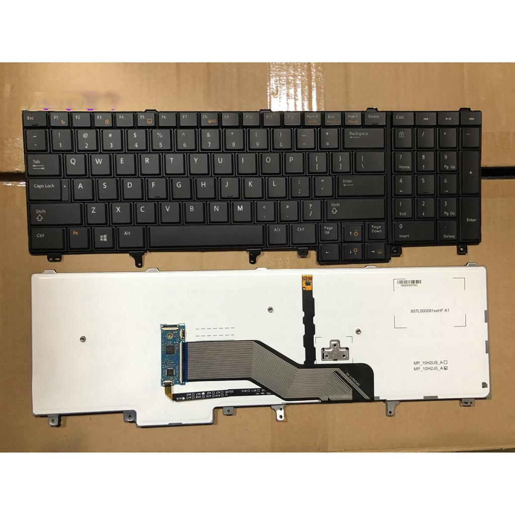 US Layout Replacement Laptop Keyboard for Dell Latitude E5520 E5520M E5530