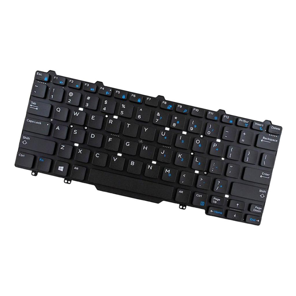 For Dell Latitude 3340 E3340 E5450 E7450 Full Keyboard US English Black