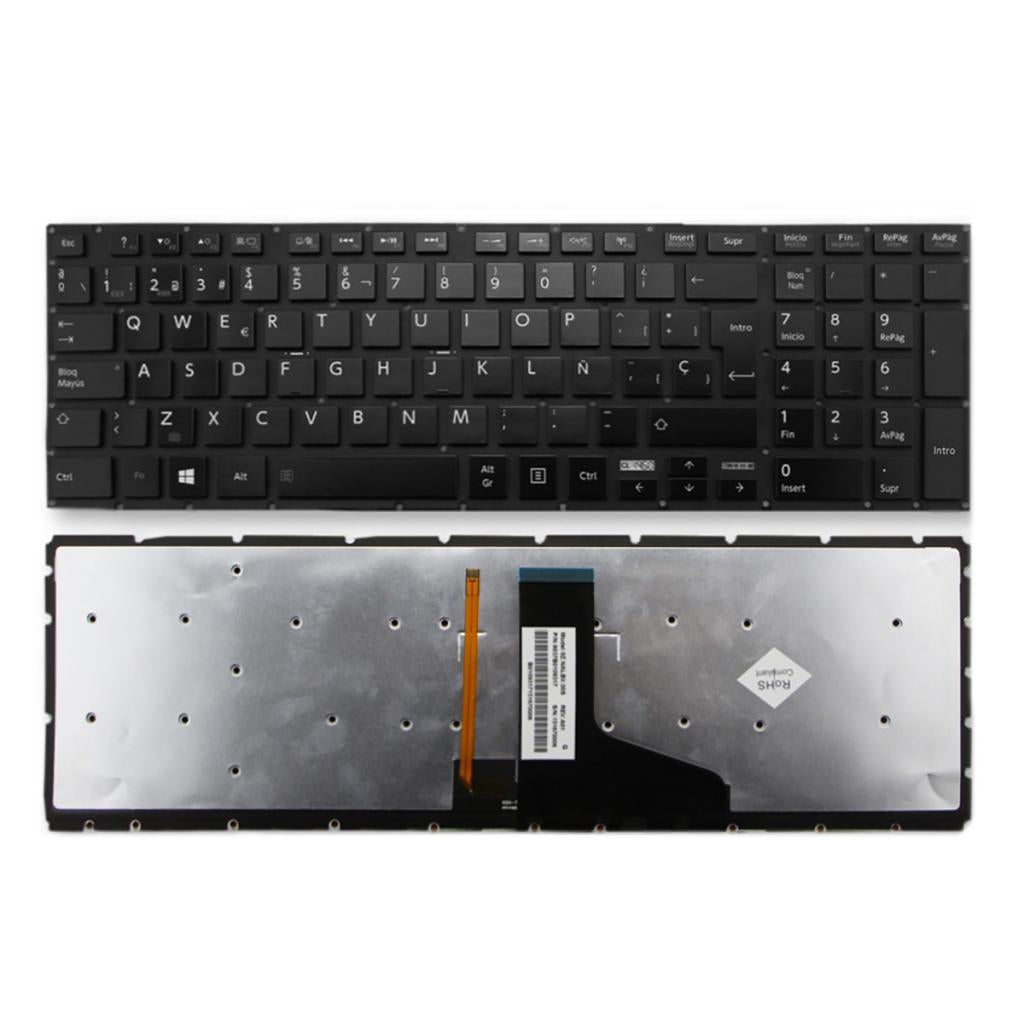 Spanish Keyboard for Toshiba Satellite P50-B P50T-B P55-B P55T-B Laptop