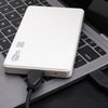 External Hard Drive Ultra Slim USB3.0 for PC Chromebook Xbox 360 PS4 White