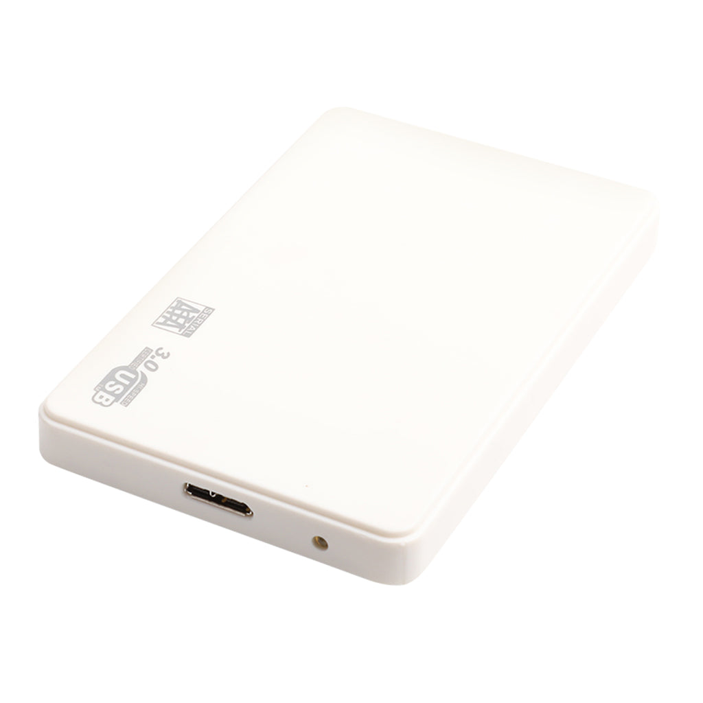 External Hard Drive Ultra Slim USB3.0 for PC Chromebook Xbox 360 PS4 White