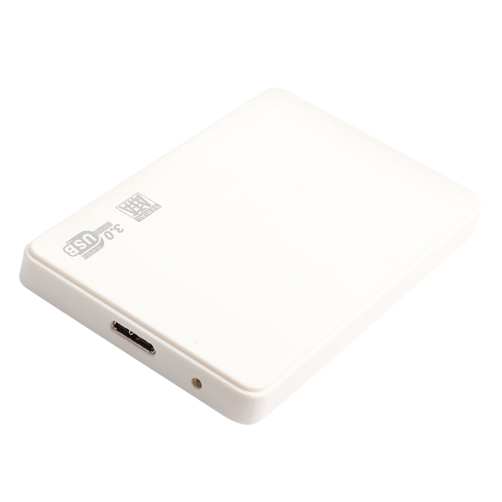 External Hard Drive Ultra Slim USB3.0 for PC Chromebook Xbox 360 PS4 White