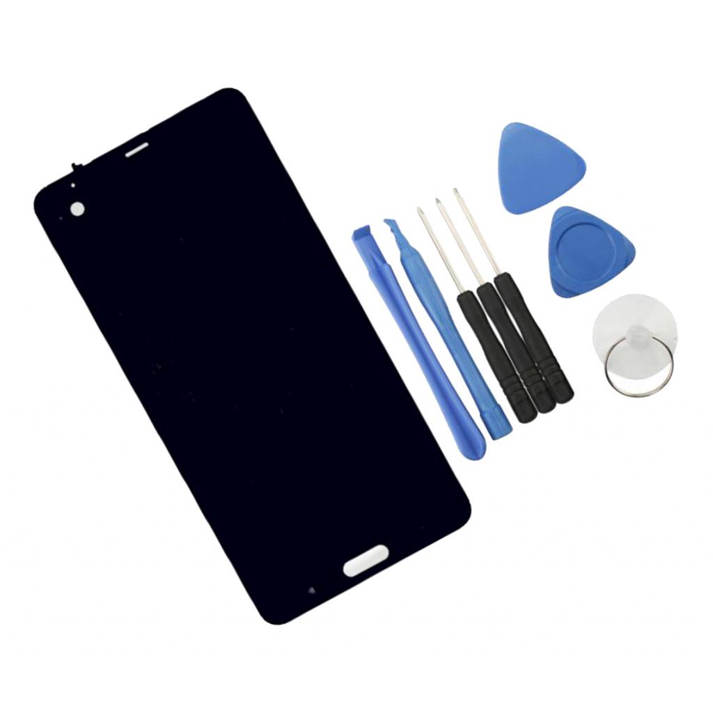 For 5.7" HTC U ULtra LCD Screen Touch Digitizer Black