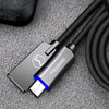 1M Micro USB Charge QC 3.0 Fast Charge Data Cable for Android Phone Black