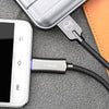 1M Micro USB Charge QC 3.0 Fast Charge Data Cable for Android Phone Black