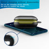 Earphone Clamshell Silicone Full Cover Case for Samsung Galaxy Buds Blue