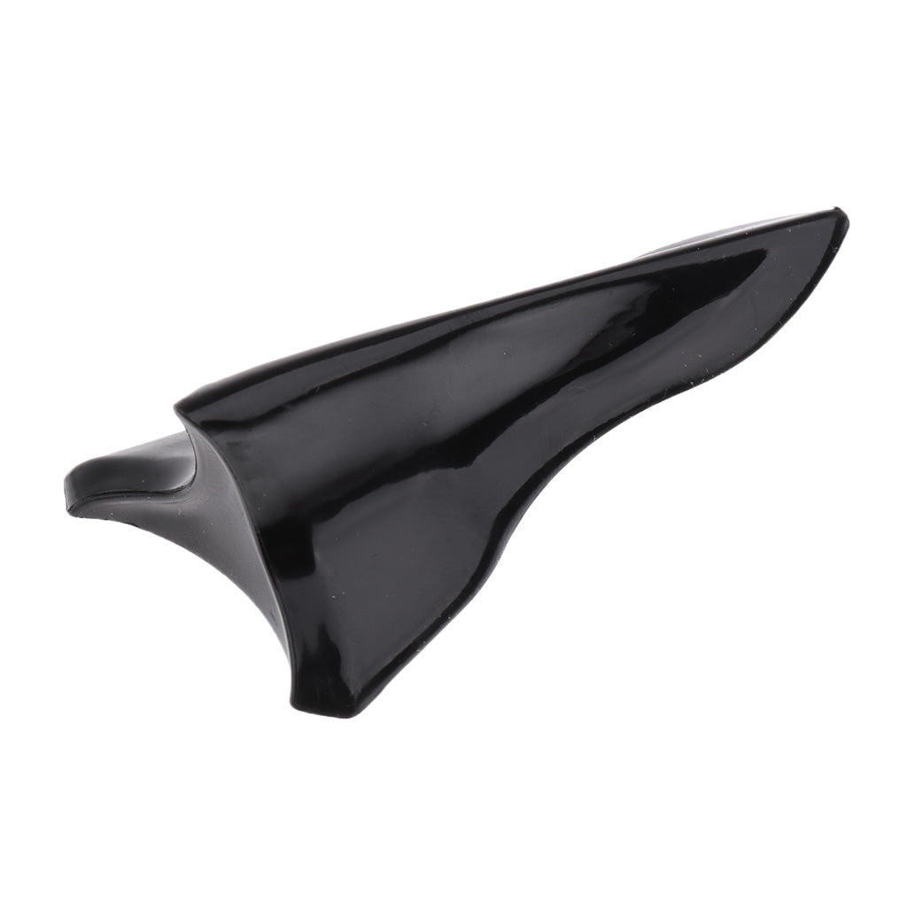 10 Pieces Car Roof Air Vortex Generator Shark Fin Decorative Black