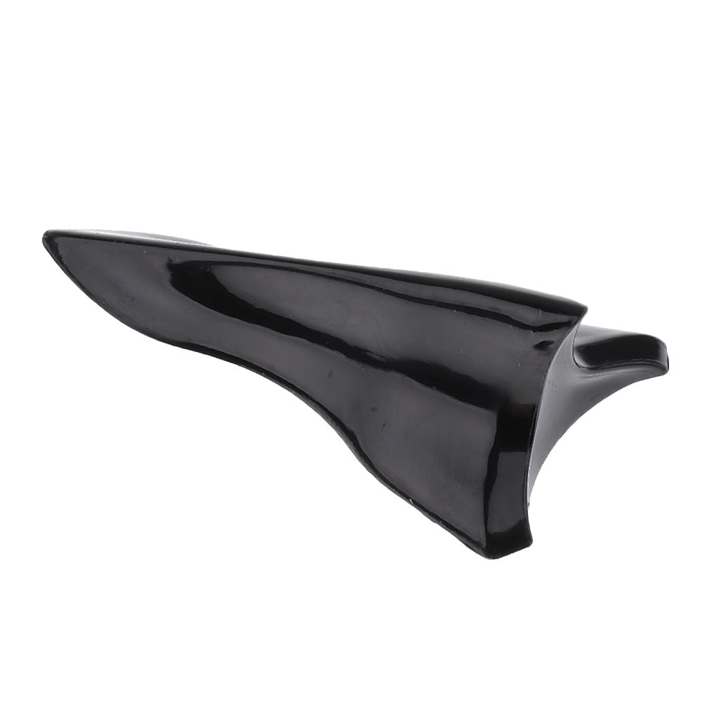 10 Pieces Car Roof Air Vortex Generator Shark Fin Decorative Black