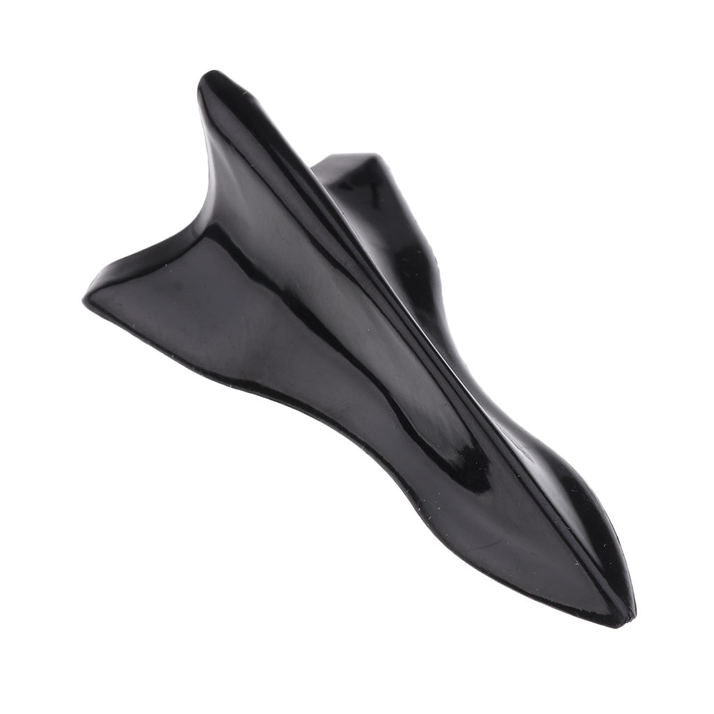 10 Pieces Car Roof Air Vortex Generator Shark Fin Decorative Black