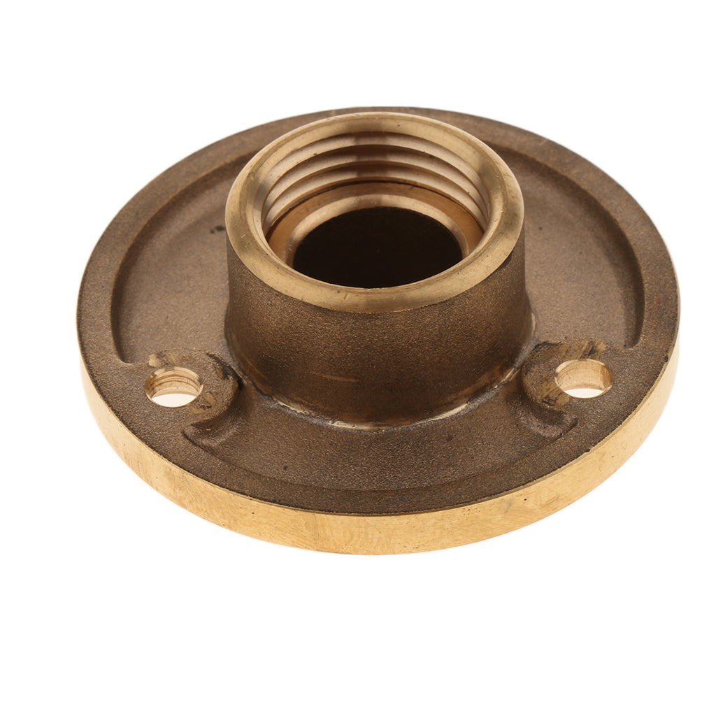 Boat Marine Garboard Drain Plug Machined Brass Fits 1"Diameter Hole 1/2''NPT