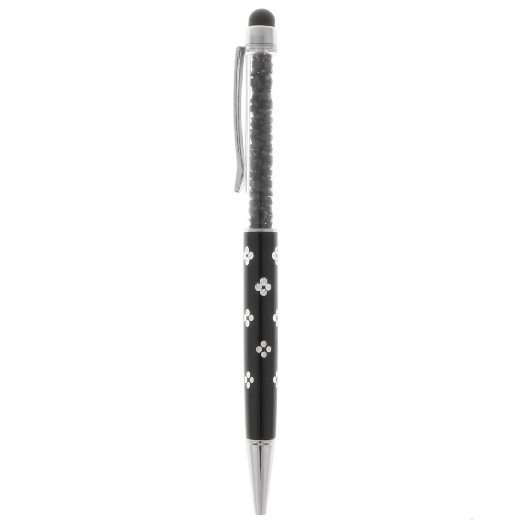 2 In 1 Capacitive Stylus All Touch Screen Pen for Samsung black