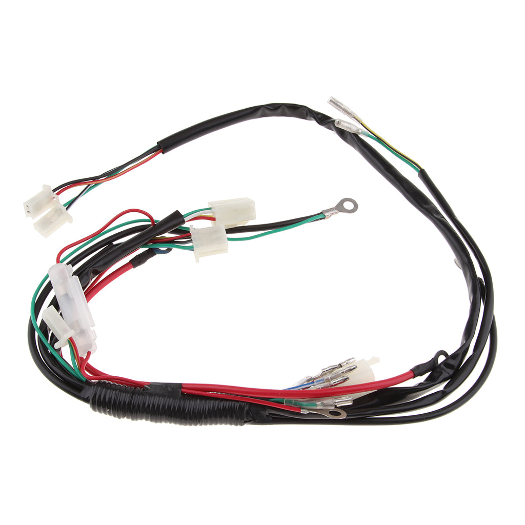 Electric Start Wiring Harness Loom for 50 110cc 125cc PIT QUAD DIRT BIKE ATV