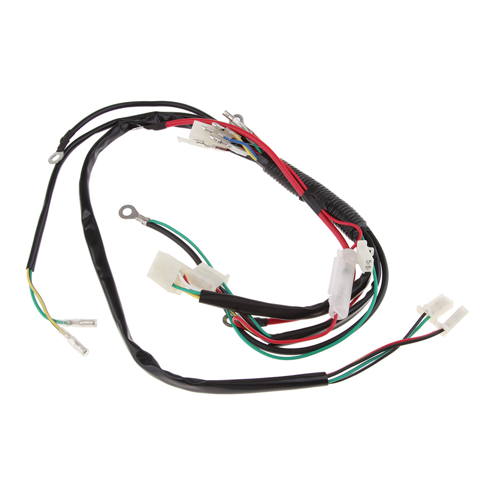 Electric Start Wiring Harness Loom for 50 110cc 125cc PIT QUAD DIRT BIKE ATV