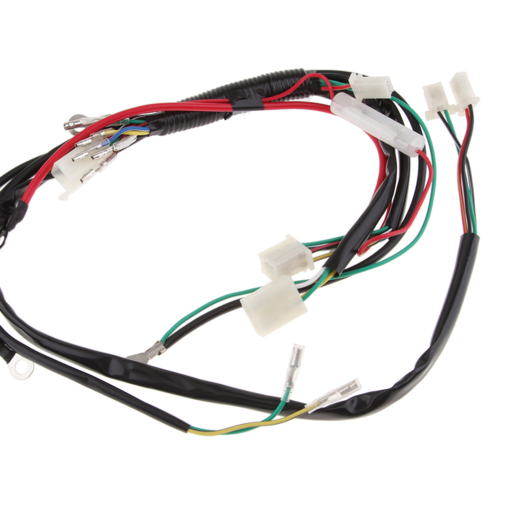 Electric Start Wiring Harness Loom for 50 110cc 125cc PIT QUAD DIRT BIKE ATV