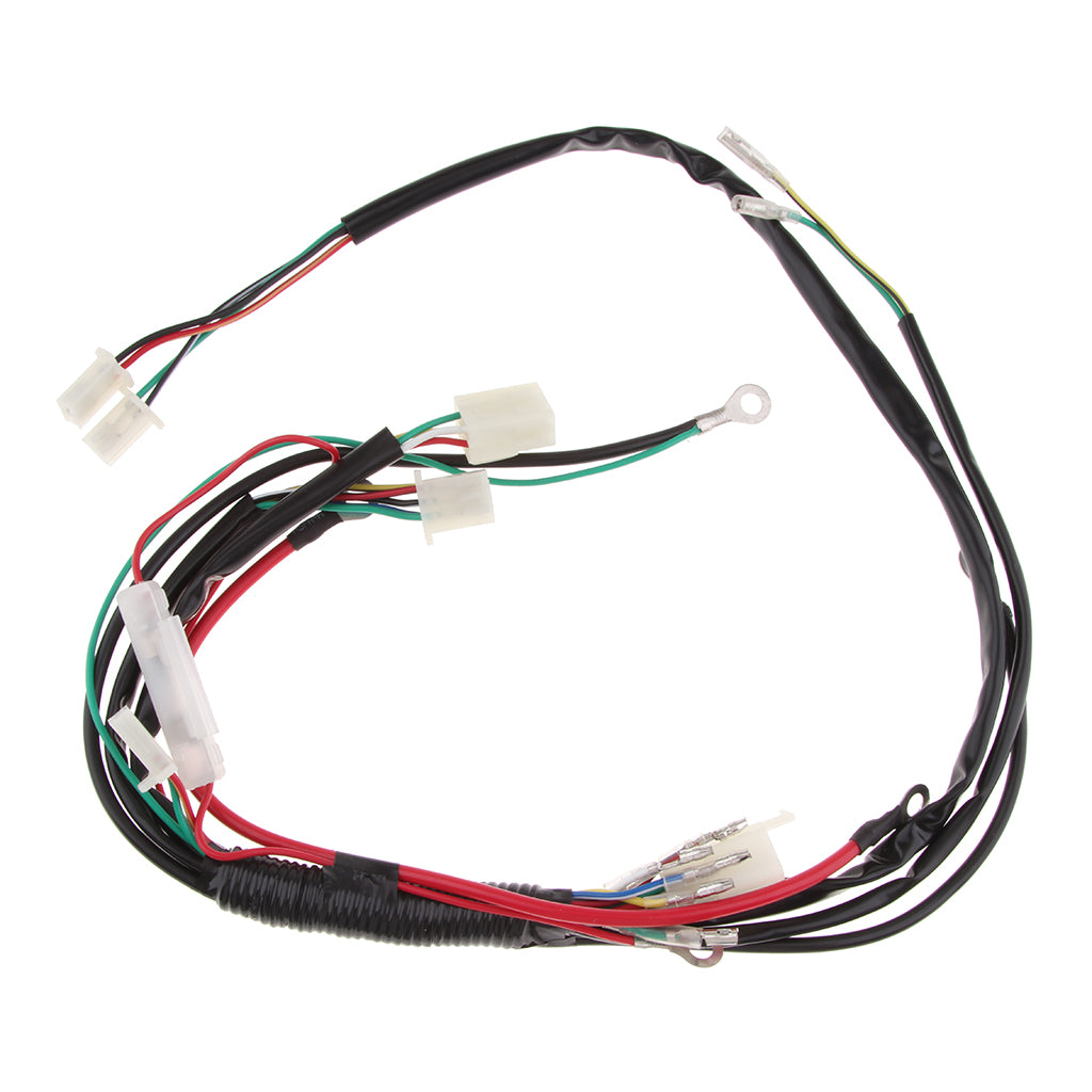 Electric Start Wiring Harness Loom for 50 110cc 125cc PIT QUAD DIRT BIKE ATV