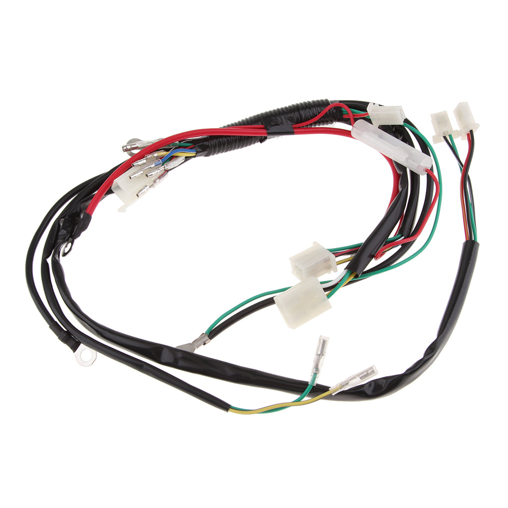 Electric Start Wiring Harness Loom for 50 110cc 125cc PIT QUAD DIRT BIKE ATV