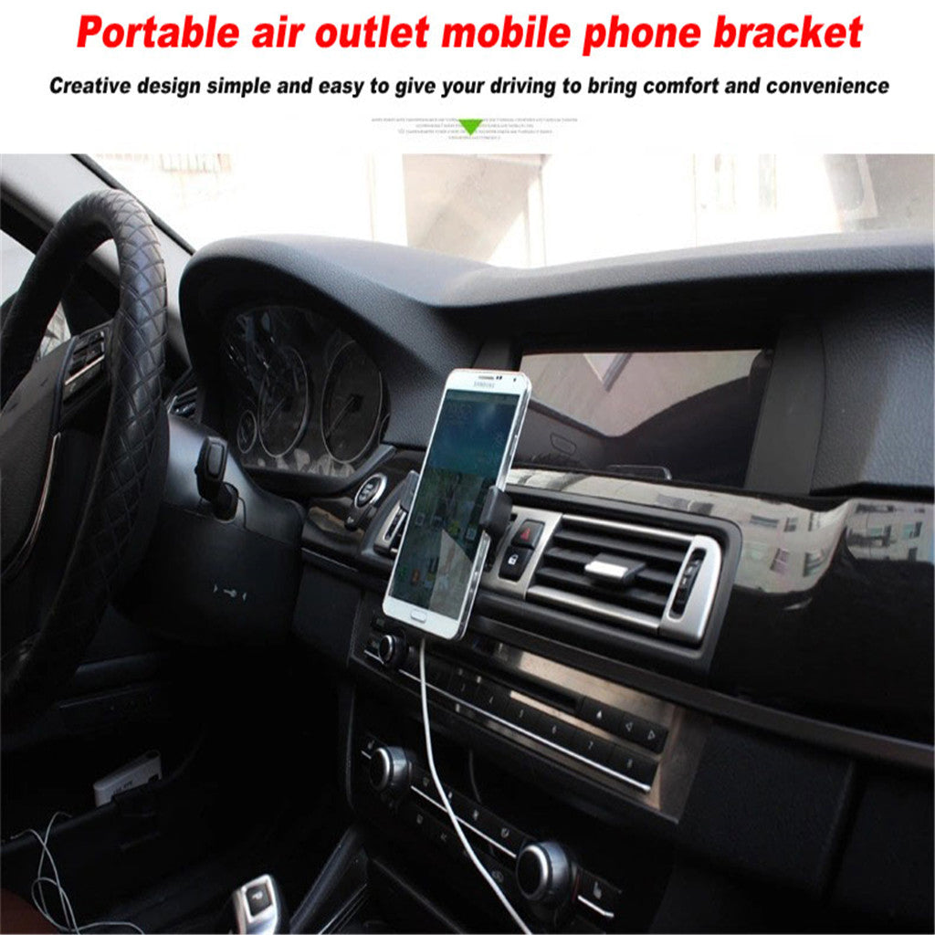 New Car Holder Mount Bracket For All Cell Phones iPhone Samsung GPS Gray