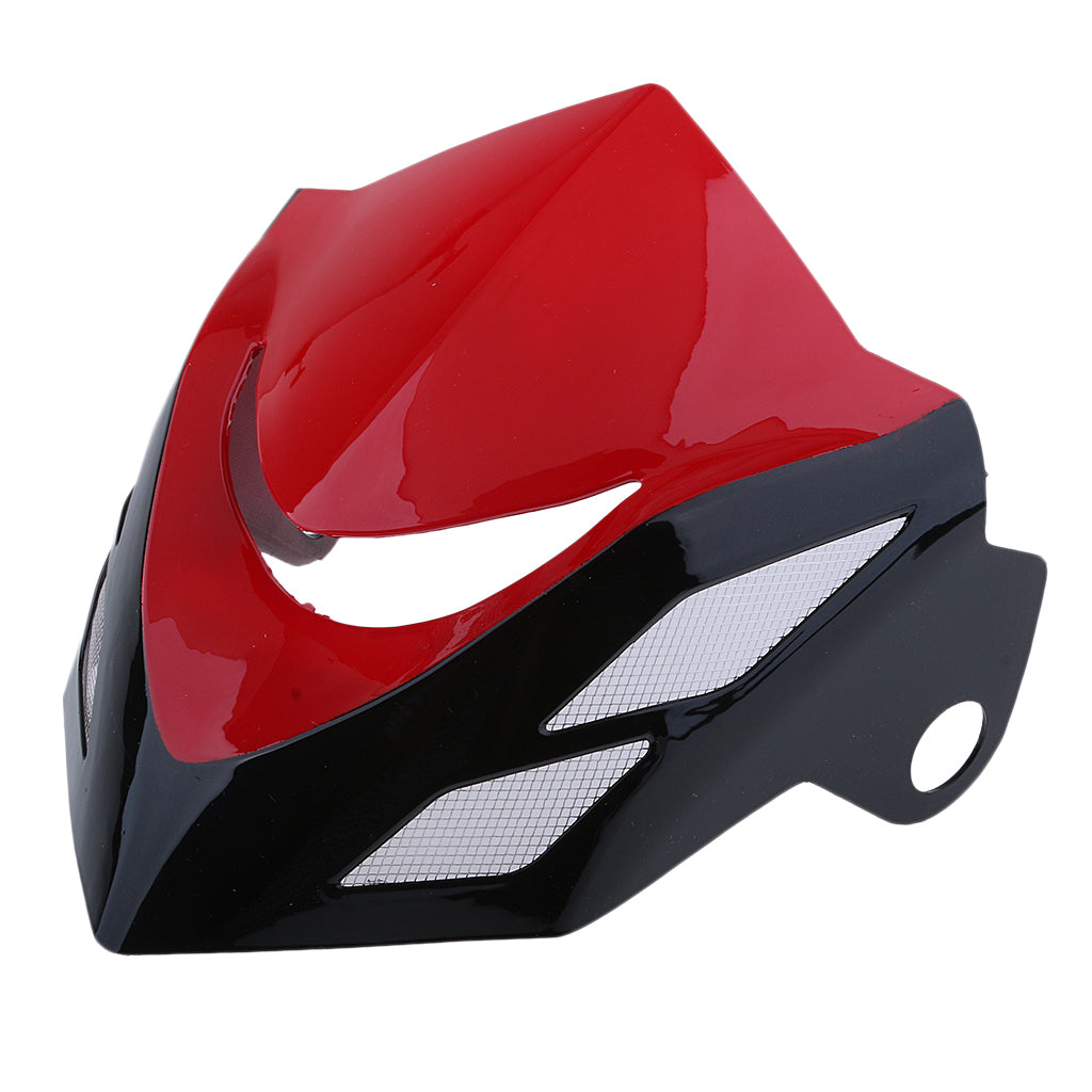 Headlight Cover Wind Shield Screen for Honda Grom MSX125 2014-2015 Red