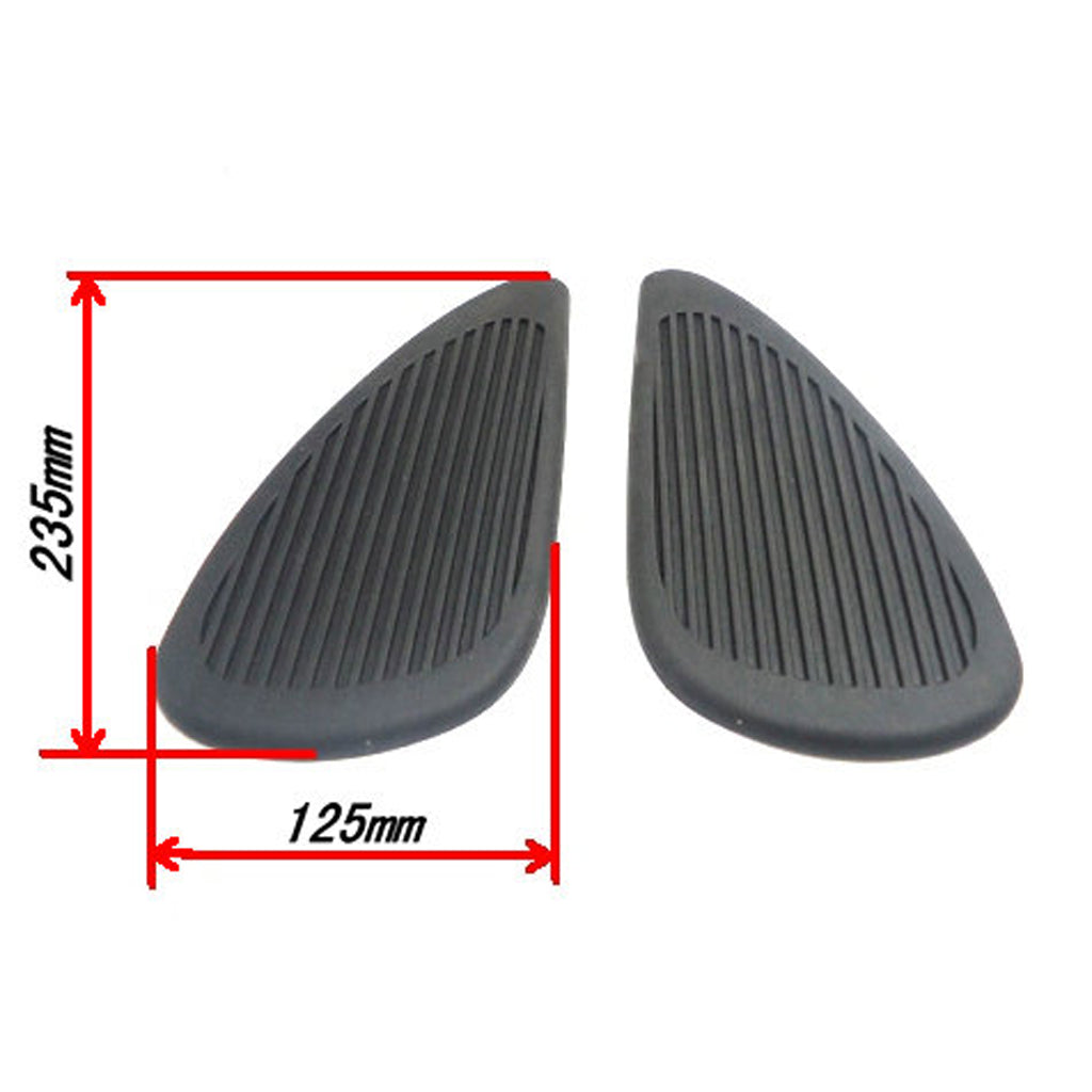 Motorcycle Universal Fuel Tank Traction Pad Side Gas Knee Grip Protector