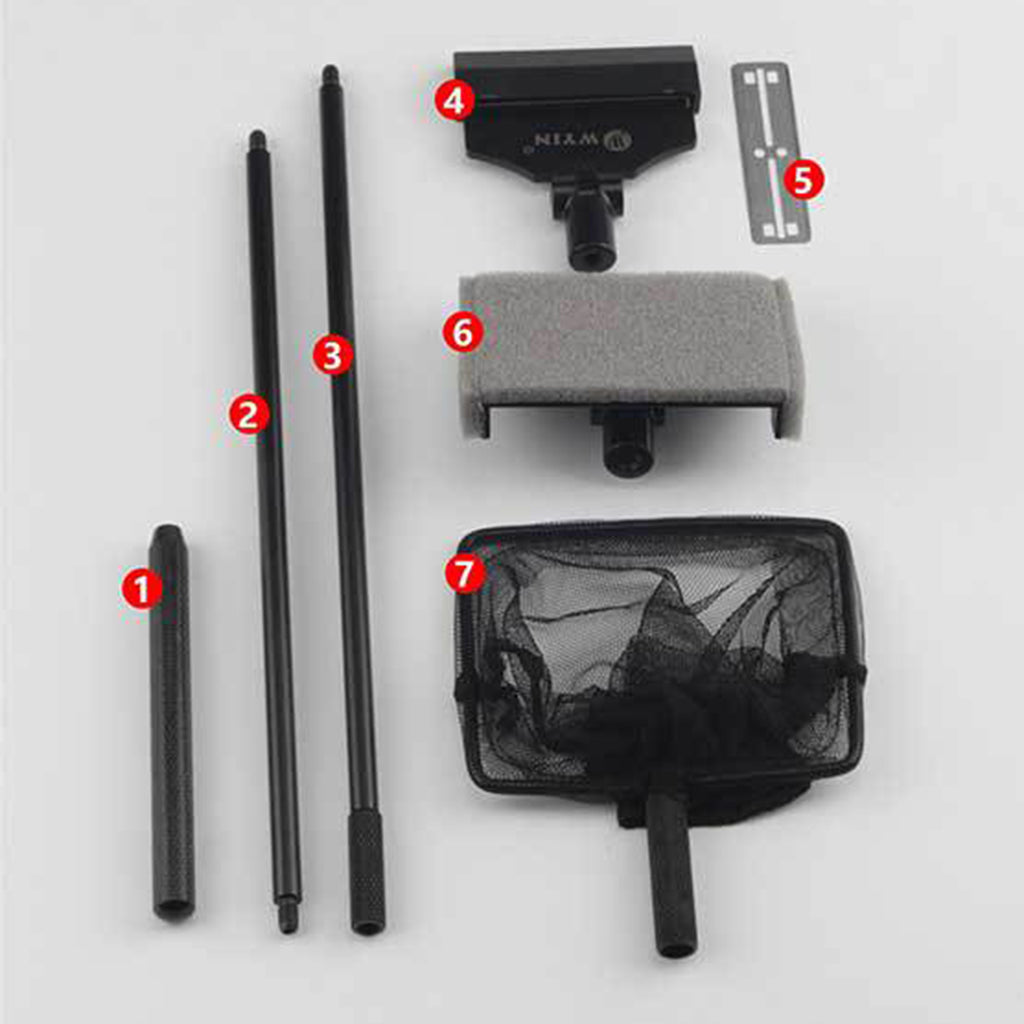 3 in 1  Fish Tank Cleaning Tools Aquarium Fish Tank Accessory For Fish Tank