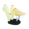 Glowing Aquarium Artificial Corals Fish Tank Decor Ornaments Yellow White