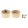 2 Pcs Small Animals Bamboo Water Feeder for Hamster Chinchillas Guinea Pig