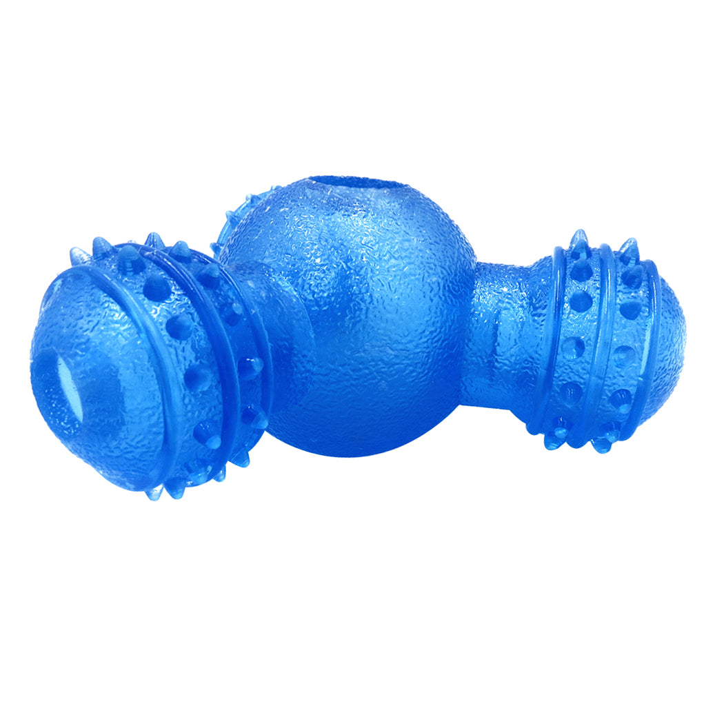 Dog Puppy Food Leaking Ball Toys Pet IQ Treat Ball Interactive Dog Toy Blue