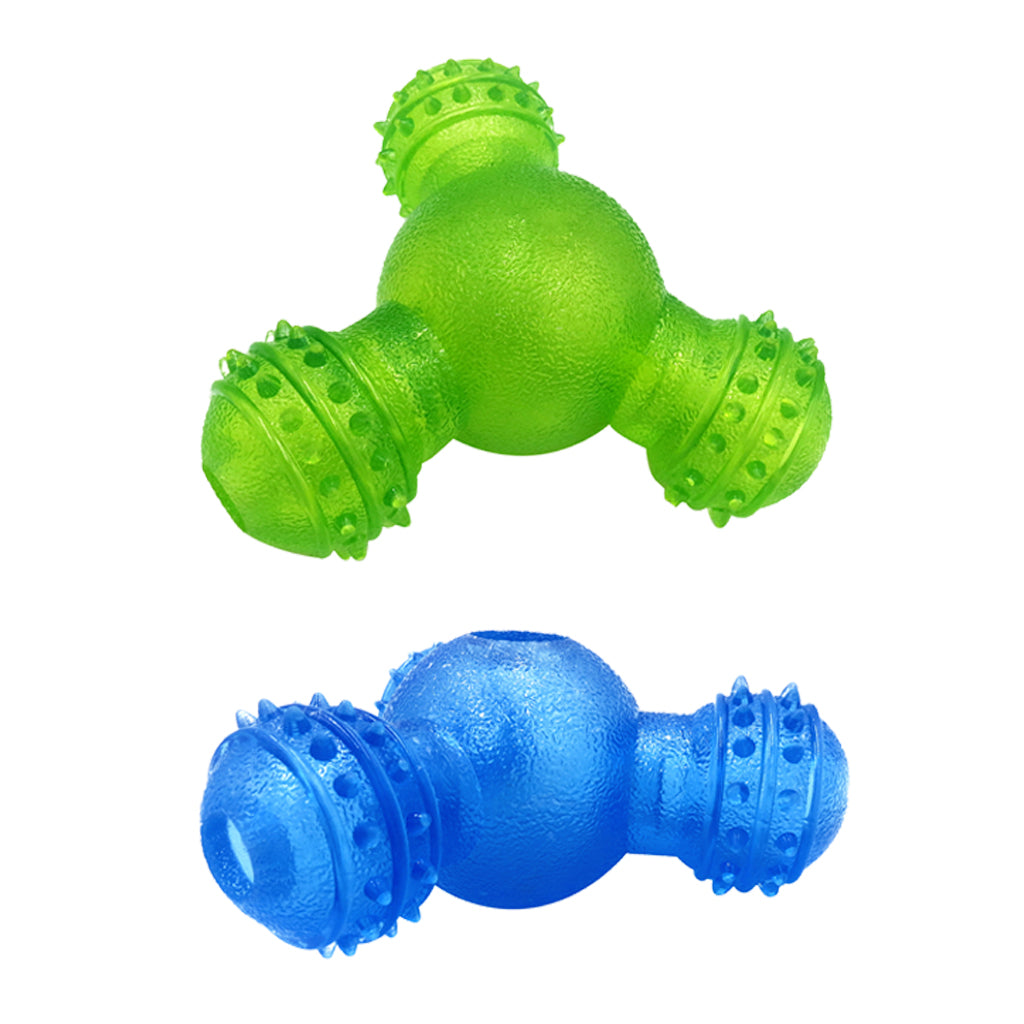 Dog Puppy Food Leaking Ball Toys Pet IQ Treat Ball Interactive Dog Toy Green