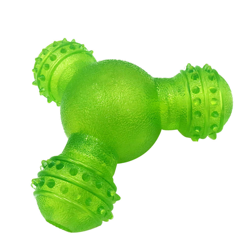 Dog Puppy Food Leaking Ball Toys Pet IQ Treat Ball Interactive Dog Toy Green