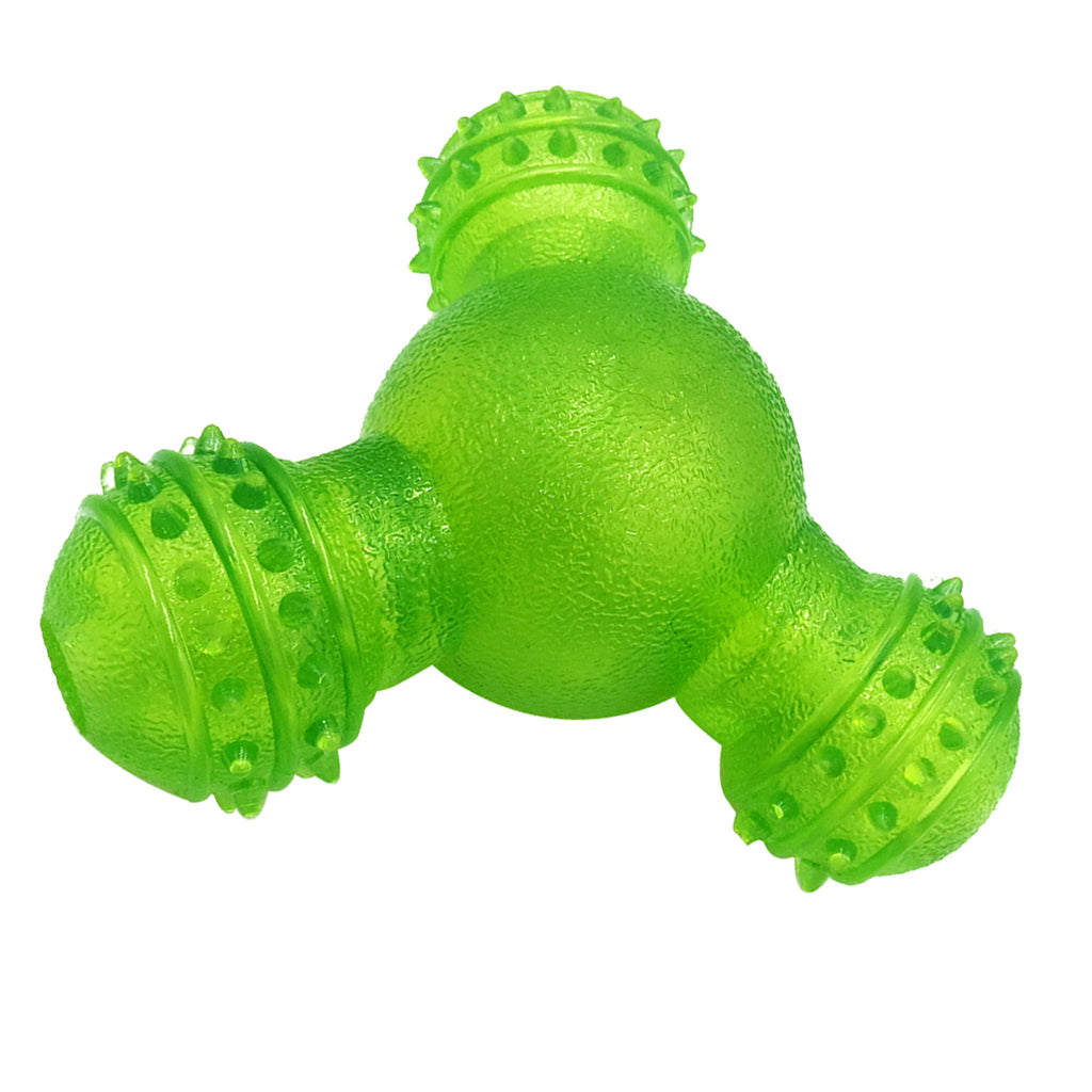 Dog Puppy Food Leaking Ball Toys Pet IQ Treat Ball Interactive Dog Toy Green