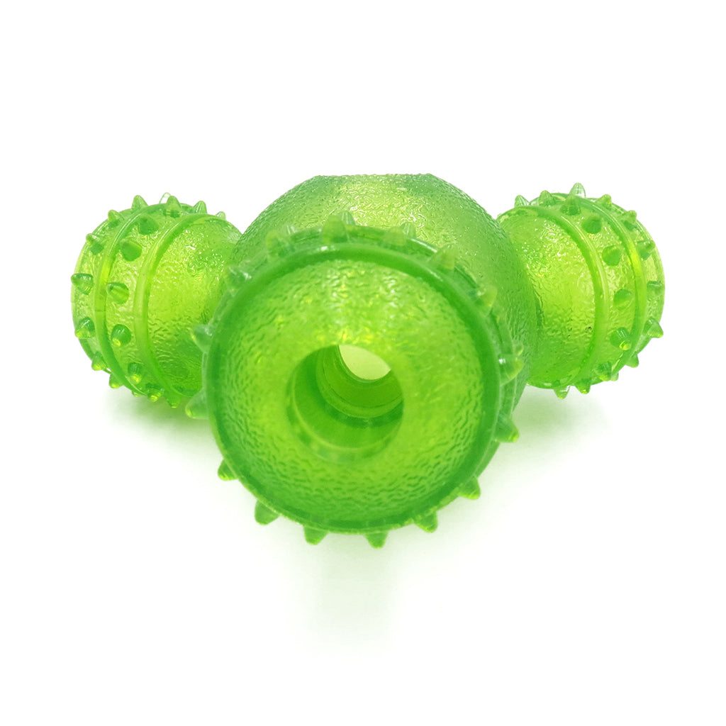 Dog Puppy Food Leaking Ball Toys Pet IQ Treat Ball Interactive Dog Toy Green