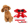 Cute Comfort Dog Vest Harness Leash Dog Outdoor Walking Vest  Red L