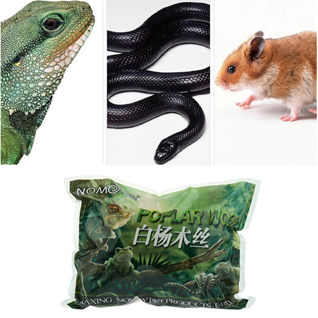 1 Pc Terrarium Reptile Bedding Wood Wool Substrate Bird Nesting Materials