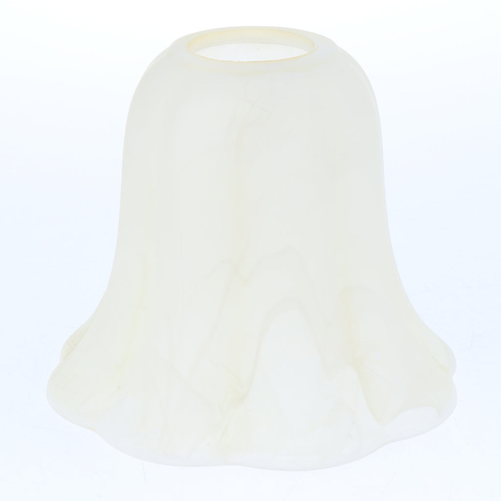 White Translucent Glass Lamp Shade for Ceiling Fan Light 6