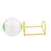 1 Pc Hamster Breathable Bracket Running Exercise Ball Toy with Stand Green