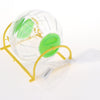 1 Pc Hamster Breathable Bracket Running Exercise Ball Toy with Stand Green