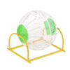 1 Pc Hamster Breathable Bracket Running Exercise Ball Toy with Stand Green