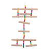 Pet Bird Climbing Ladder  Parrot Stand Hanging Toy Bird Chew Toy for Parrot