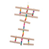 Pet Bird Climbing Ladder  Parrot Stand Hanging Toy Bird Chew Toy for Parrot