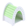 Hamster House Hideout Hideaway Exercise Toys for Rat Small Animal  green