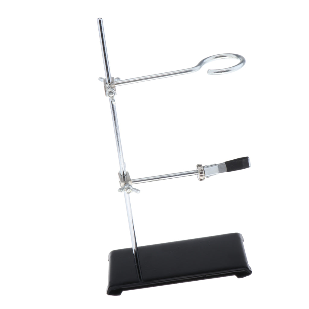 Laboratory Educational Steel Support Ring Stand with Rings