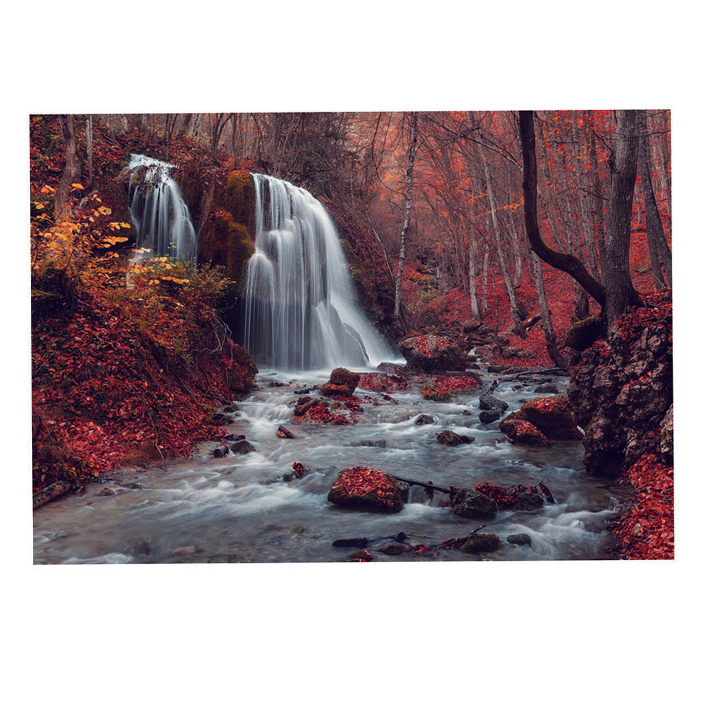 Aquarium Background Poster Fish Tank Mountains And Rivers Decor 76x56cm