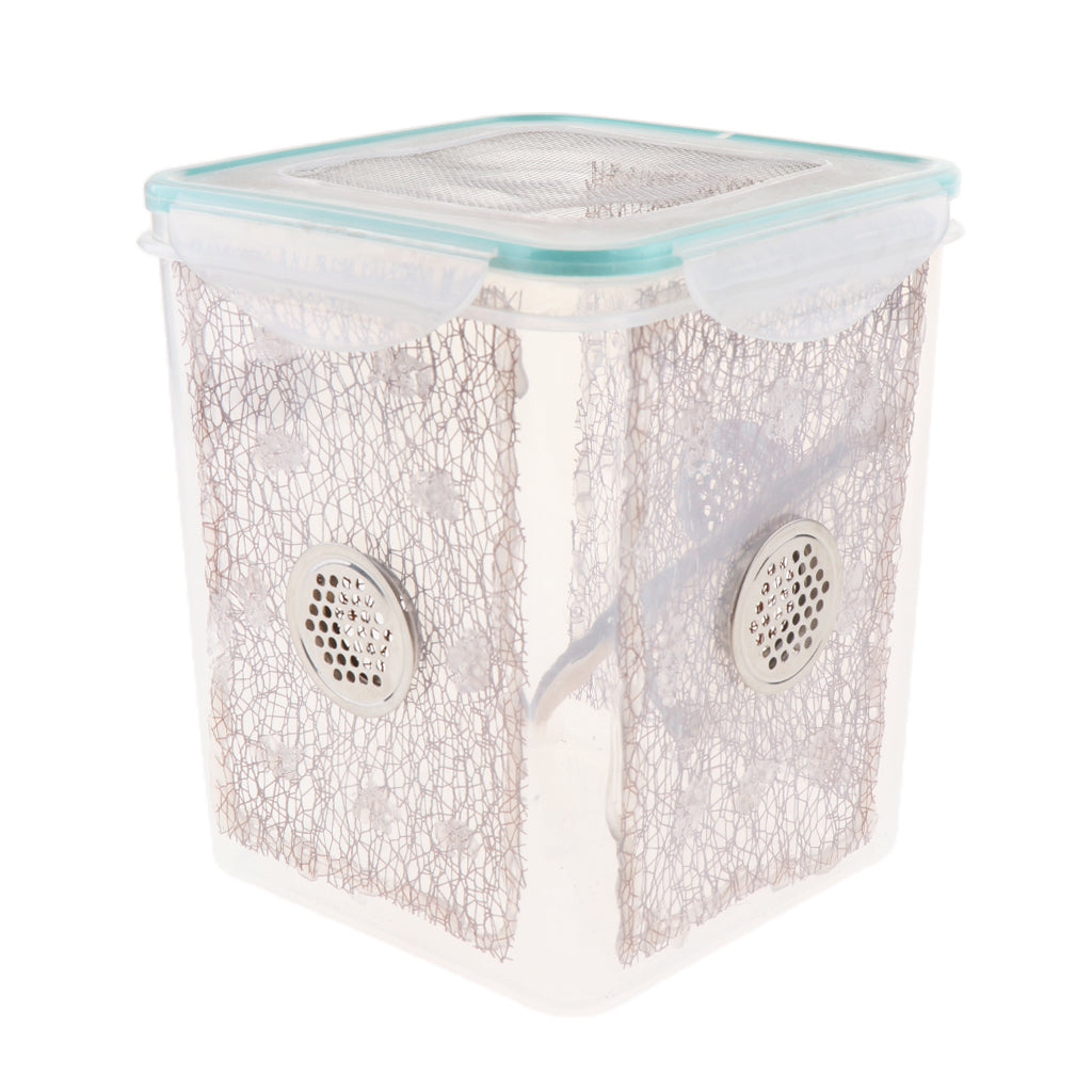 Reptile Spider Breeding Box Container Case Feeding Hatching Tank  3